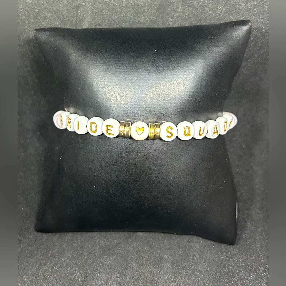 Bride Squad Heishi Bracelet